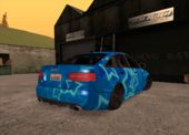 Audi RS6 Blue Star Badgged