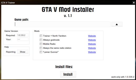 GTA V MOD PACK Loader