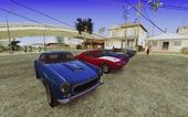 GTA V Cars ADDED [not replaced] For SA V1