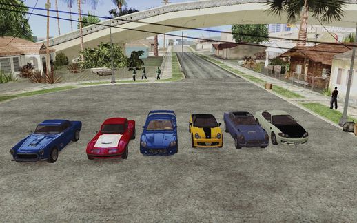 GTA V Cars ADDED [not replaced] For SA V1