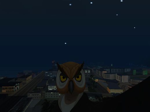 Owl Mask from GTA Online