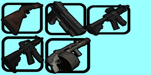 Rumble 6 Weapon Pack
