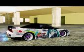 Acura NSX Miku Ghoul Itasha