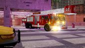 GTA V Firetruck Livery for MTL Ladder Truck