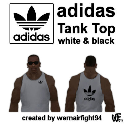 Adidas Tank Top White Black