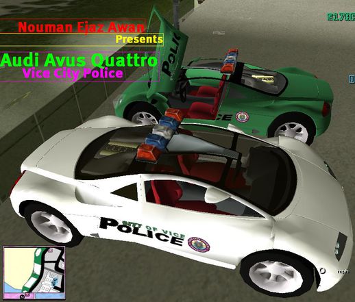 Audi Avus Quattro VCPD Police
