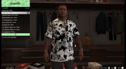 T-Shirt Mod Pack for Franklin