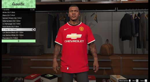 Manchester United Shirt for Franklin