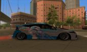 Honda CRZ Mugen Stance Miku Itasha