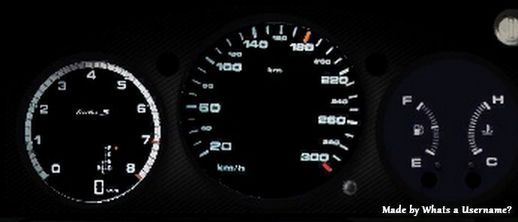 Porsche Gauges