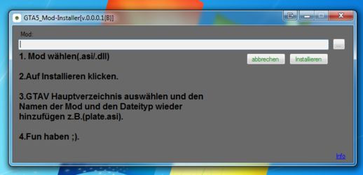 GTA V Mod installer