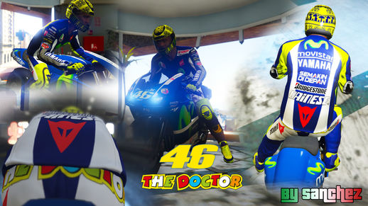 Valentino Rossi M1 Outfit 2015