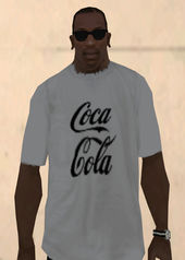 Coca Cola T-shirt White Black