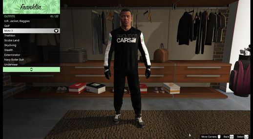 Project CARS Suit for Franklin