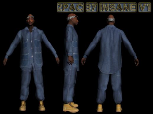 Tupac Skin Pack (2Pac)