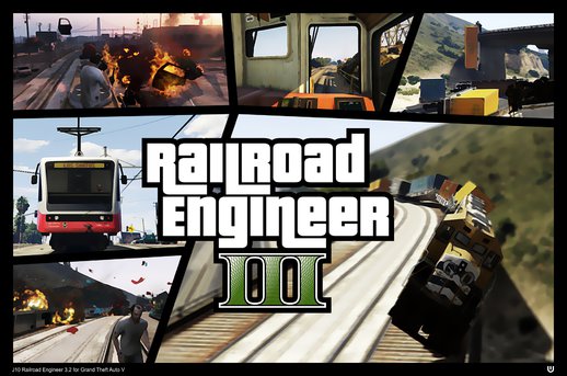 Railroad Engineer 3.2 (Train mod with derailment)
