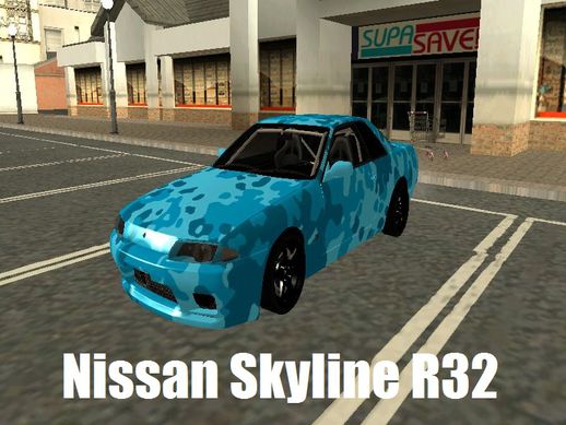 Nissan Skyline R32 Camo Drift