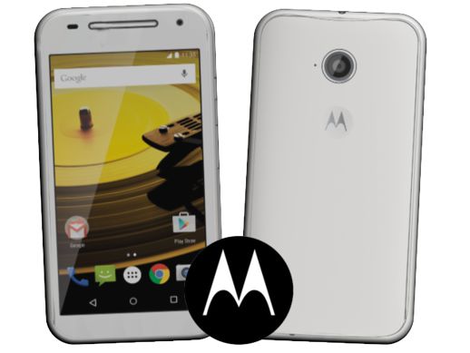 White Moto E 2nd Gen