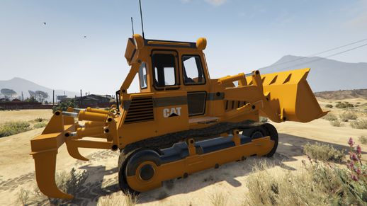  Caterpillar Bulldozer Texture Mod v1