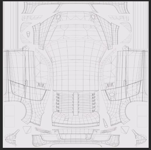 Audi R8 LMS TEMPLATE