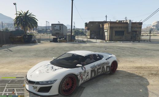 GTA V The Walking Dead Car