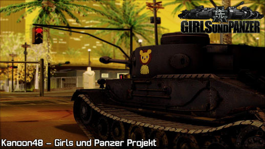Porsche Tiger Girls und Panzer Lion Team