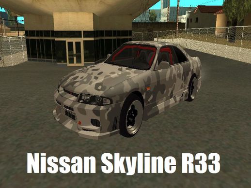 Nissan Skyline R33 Camo Drift