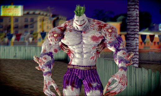 Titan Powered Joker from Batman: Arkham Asylum