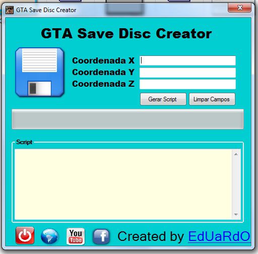 Save Disc Script Creator