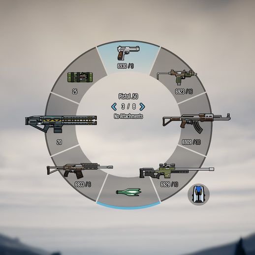 GTA V - Colored Weapon Icons HD 