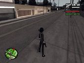 GTA SA Katana + Pistol + Sniper Holster MOD