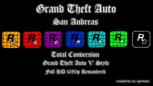 GTA San Andreas - 1080p HD Remastert GTA V Style