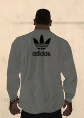 Adidas Sweater Gray Black