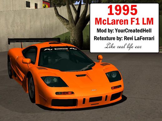 1995 MCLAREN F1 LM