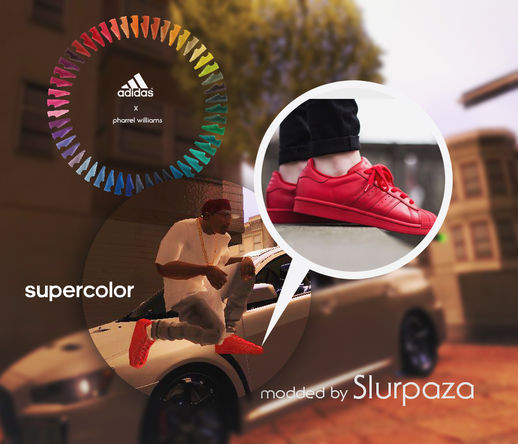 Adidas X Pharrel Williams: Supercolors - RED