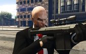 Agent 47 Hitman replacement for Michael trevor and/or Franklin 2.7