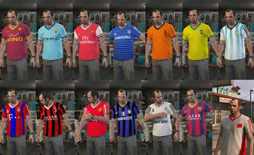 Trevor Philips-Football T-Shirt