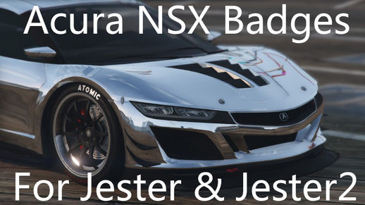 Acura NSX Badges For Jester & Jester2