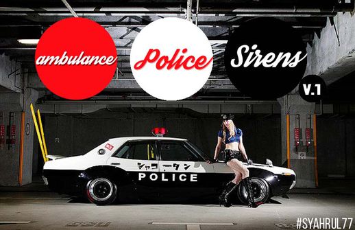 Japanese Sirens Police and Ambulance v1