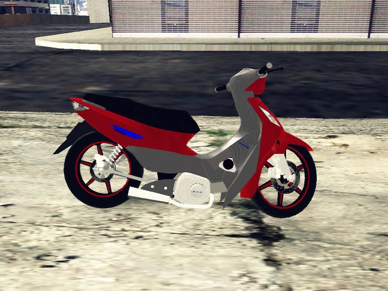 Honda Biz 125 2007 para GTA San Andreas - Jogos Palpite Digital