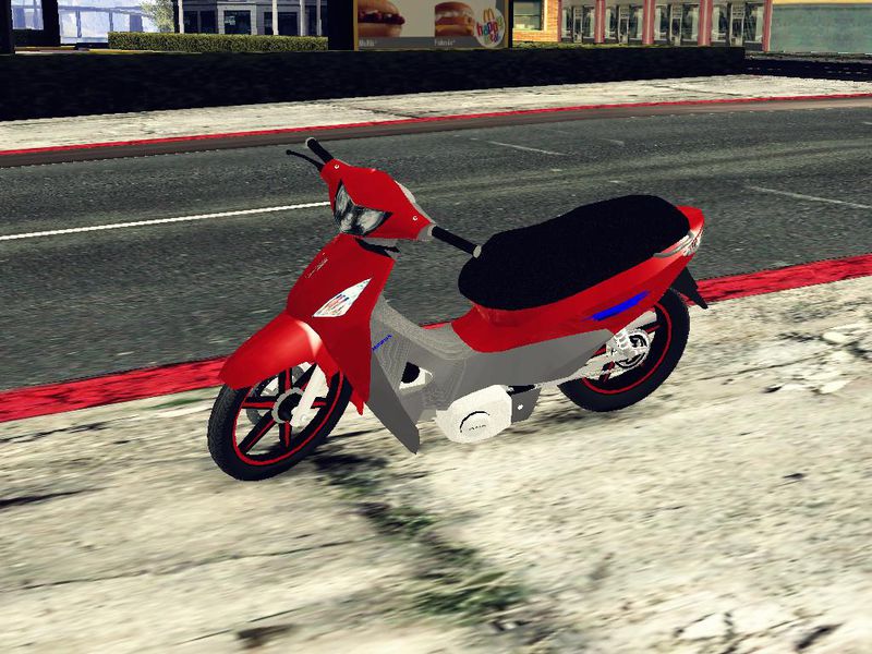 Honda Biz 125 2007 para GTA San Andreas - Jogos Palpite Digital