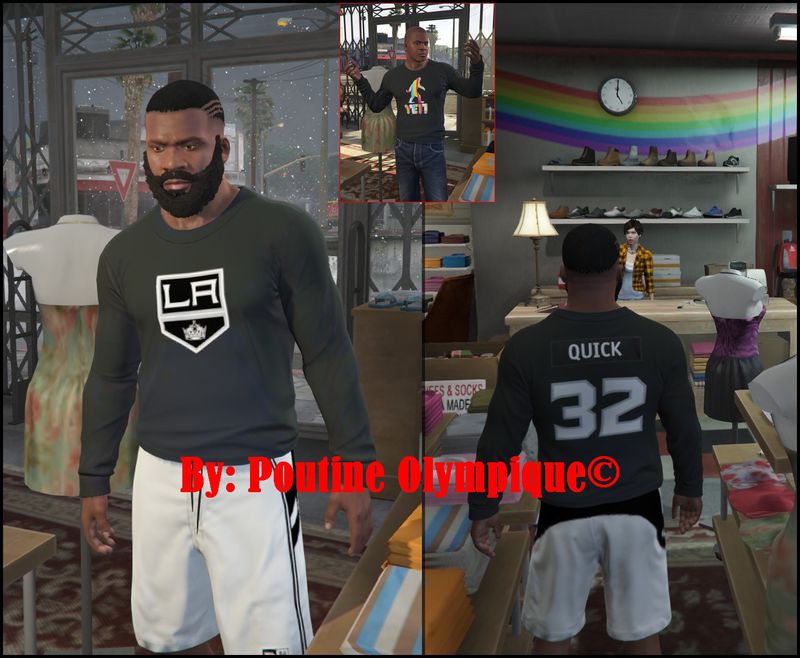 GTA 5 4 NHL Jerseys Mod - GTAinside.com