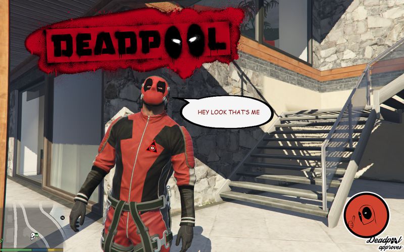 Gta 5 The Deadpool Mod 10 Mod Gtainsidecom