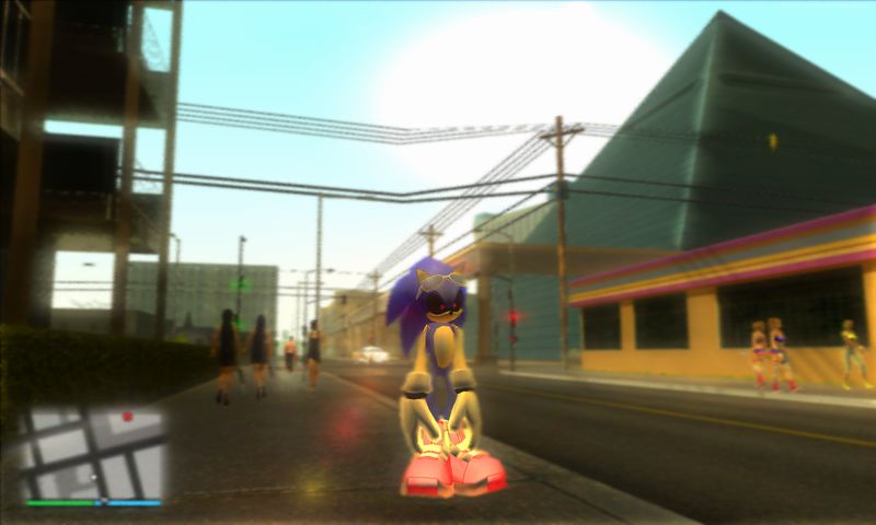 Sonic EXE para GTA San Andreas