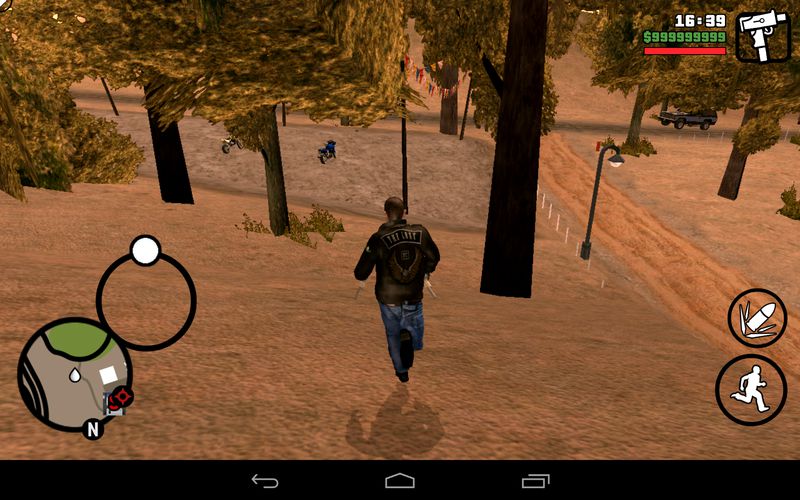 GTA San Andreas HUD like GTA SA on PC,PS2 for Android Mod