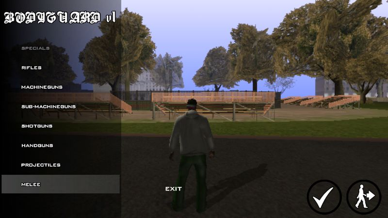 GTA San Andreas Bodyguard v1 for Android Mod 