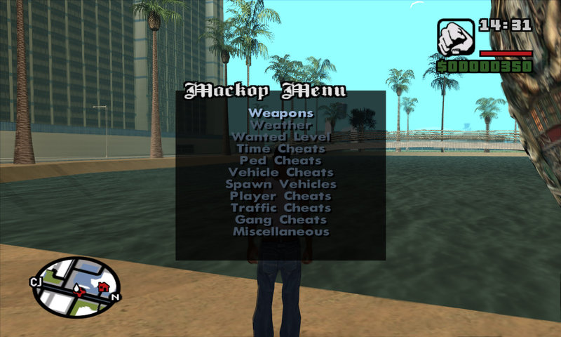 Gta San Andreas Mackop Menu Cheat Menu Tr En Mod Gtainside Com