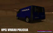 Opel Vivaro Policija 