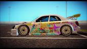 2003 Subaru Impreza w/ Love Live Muse's team Itasha