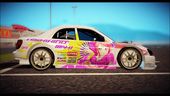 2003 Subaru Impreza w/ Love Live Muse's team Itasha